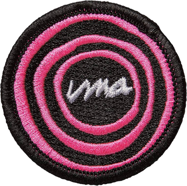 UMA BULLSEYE PATCH 2" BLACK/PINK