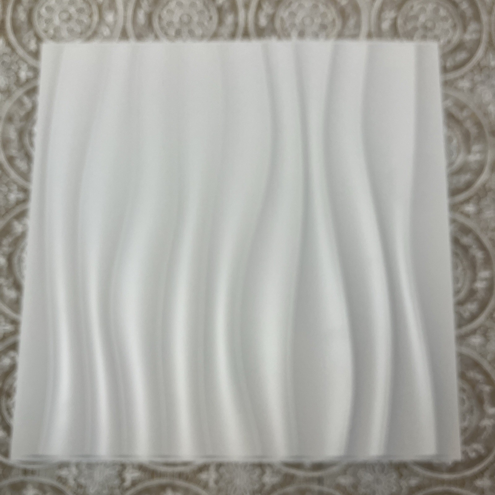 3D PVC Wall Panels 47+1 Pack (READ) Wave Design 19.7"X19.7" Interior Wall Panel