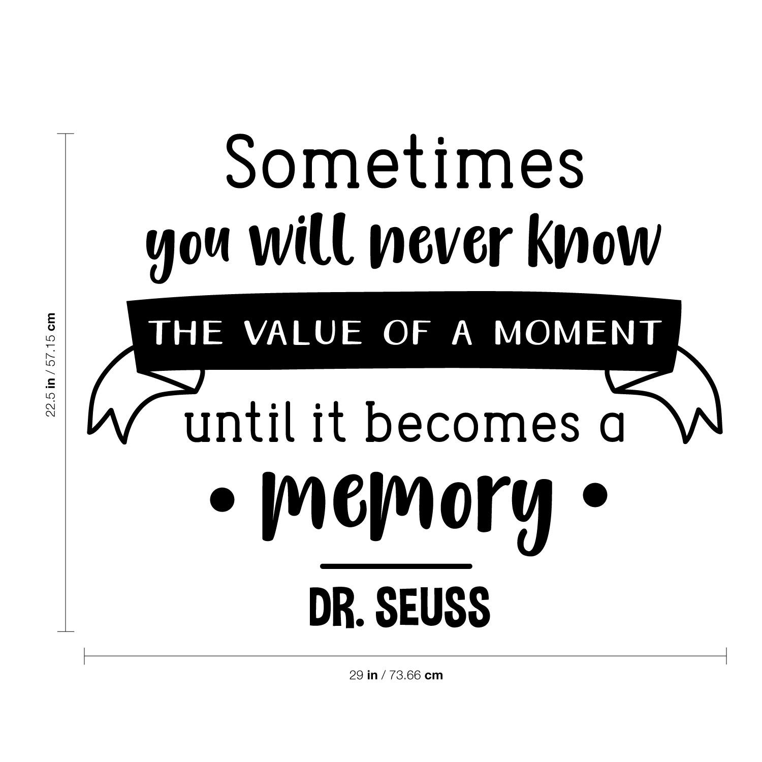 "Motivational Vinyl Wall Art Decal – Life Quote for Home & Bedroom Decor"