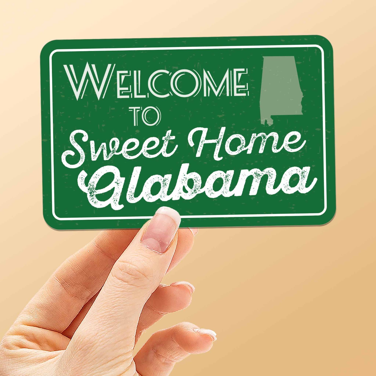 Sweet Home Alabama Sticker – Cool Southern Decals for Laptop & Water Bottle