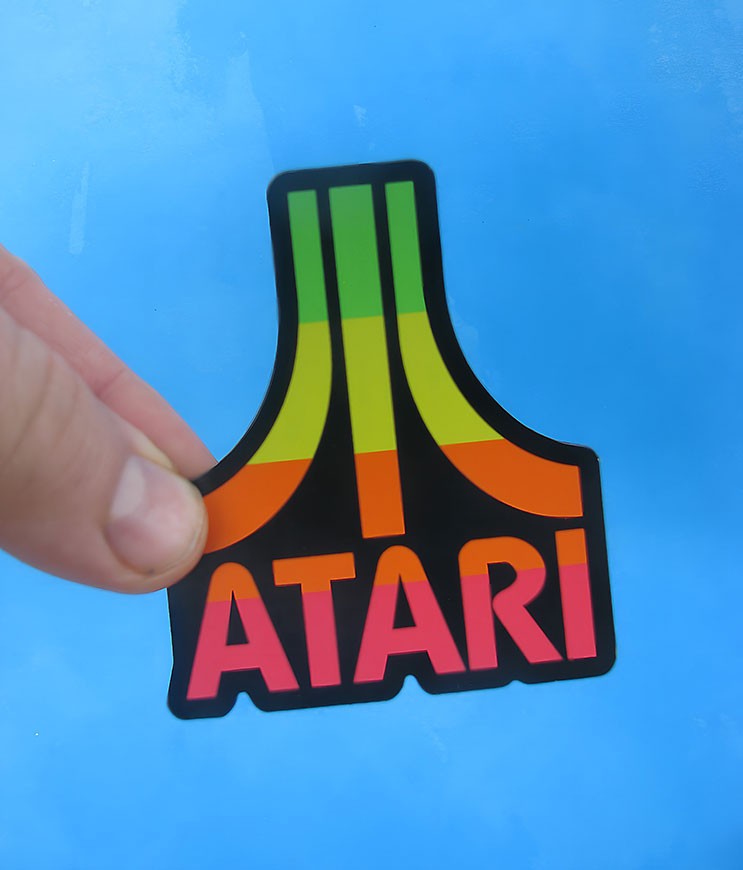 ATARI Retro Video Game FLEX Fridge Magnet – Flex Magnet 80s TV Car Vehicle