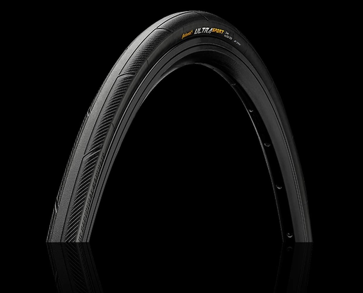 Ultra Sport III 700X25C Black/Black Folding Puregrip – Pair (2 Tires)