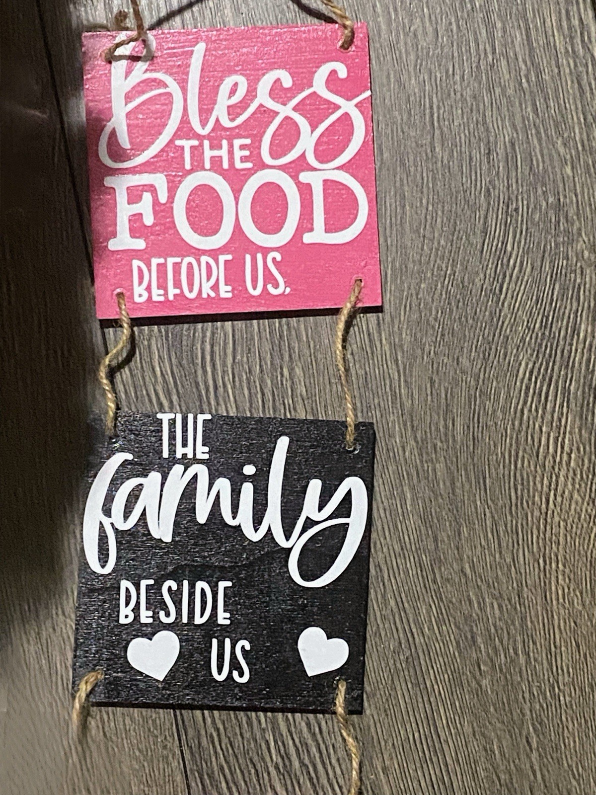Pink and Black Rustic Art & Decals Wall Decor
