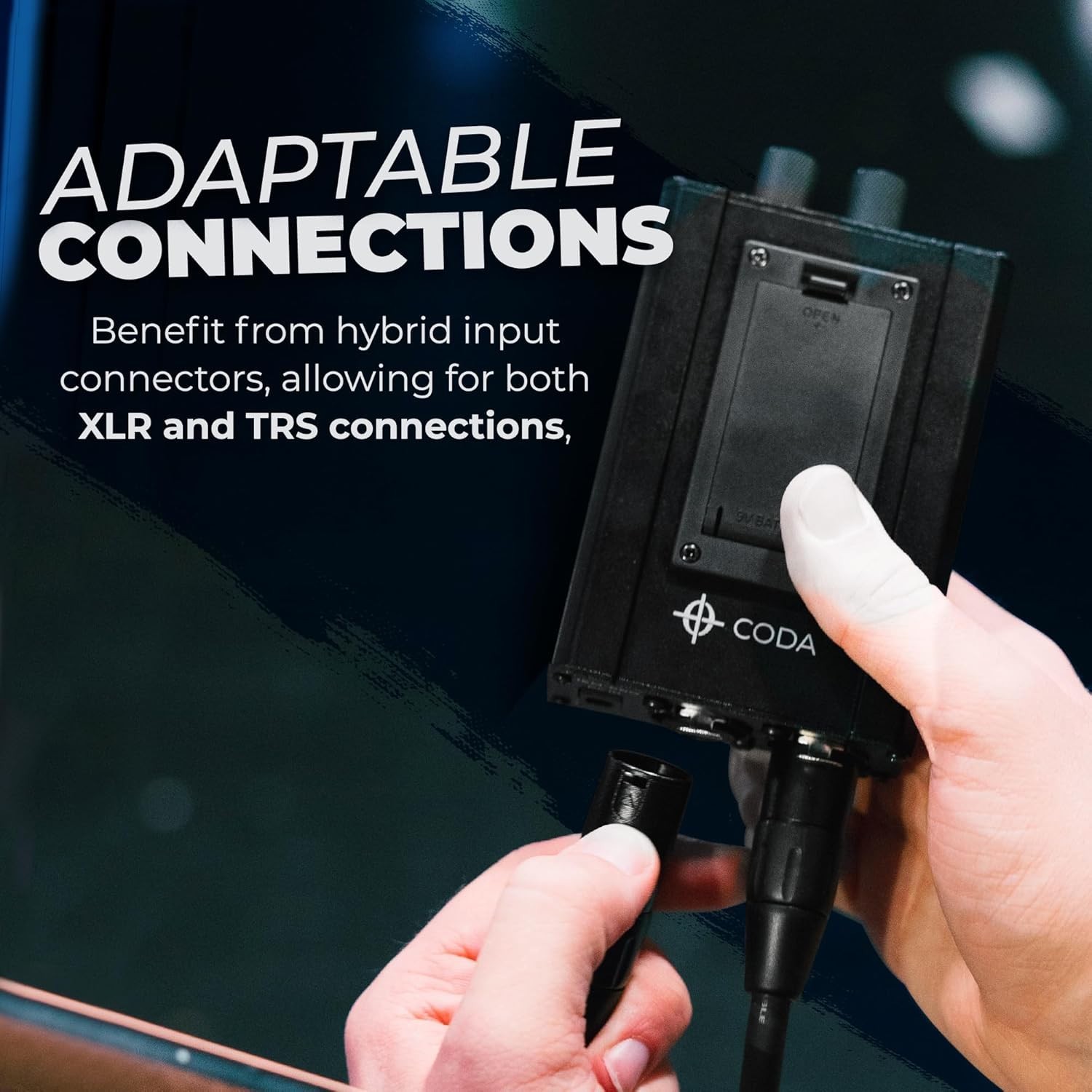 Coda Ultra-Compact Personal in Ear Monitor Amplifier – Double Channel Headpho…