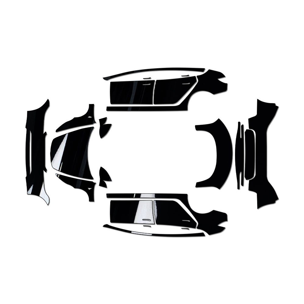 Tesla Model 3 2024 PreCut Paint Protection Film Piano Black Wrap Color Change