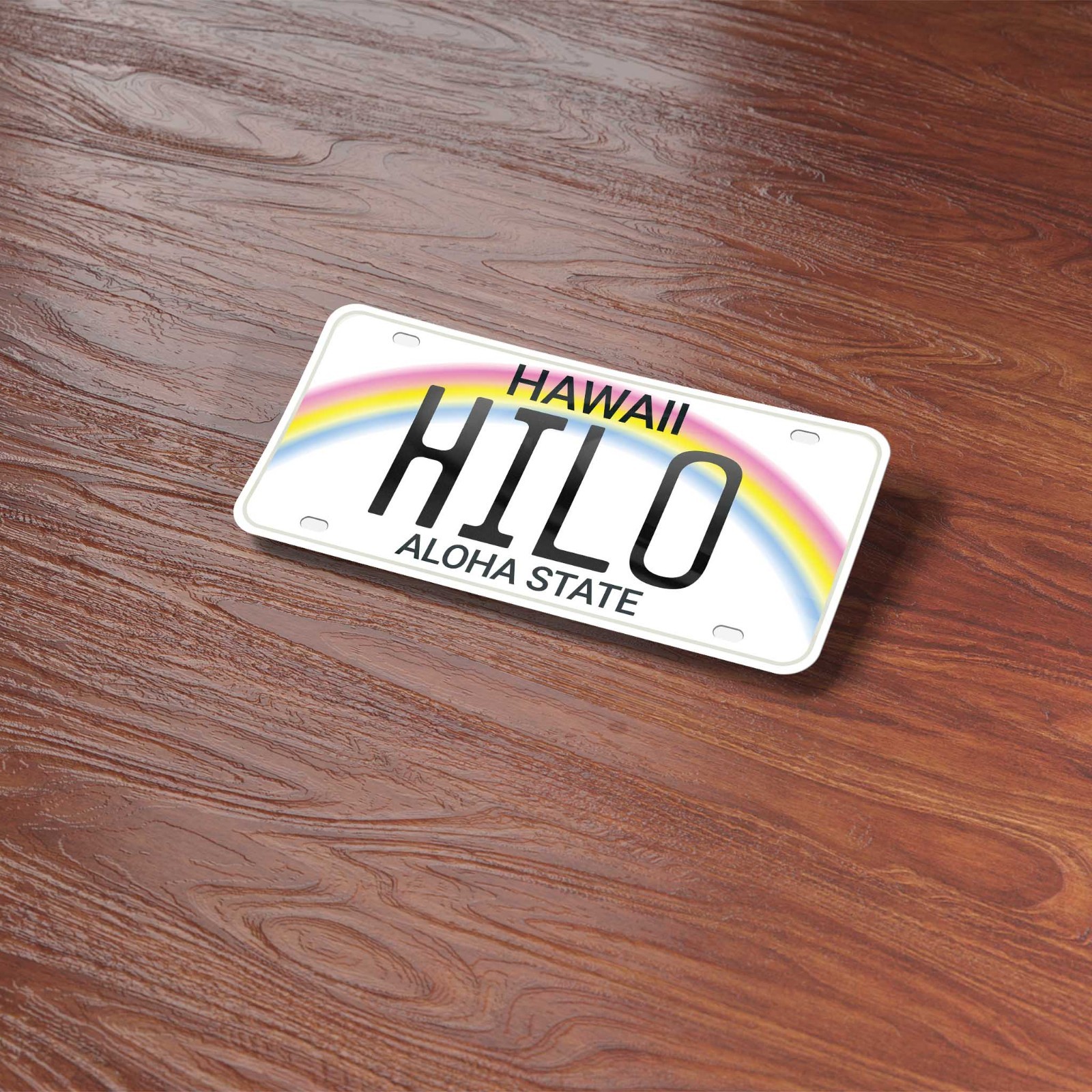 Hawaii License Plate Sticker – Choose Your City or Hawaiian Phrase