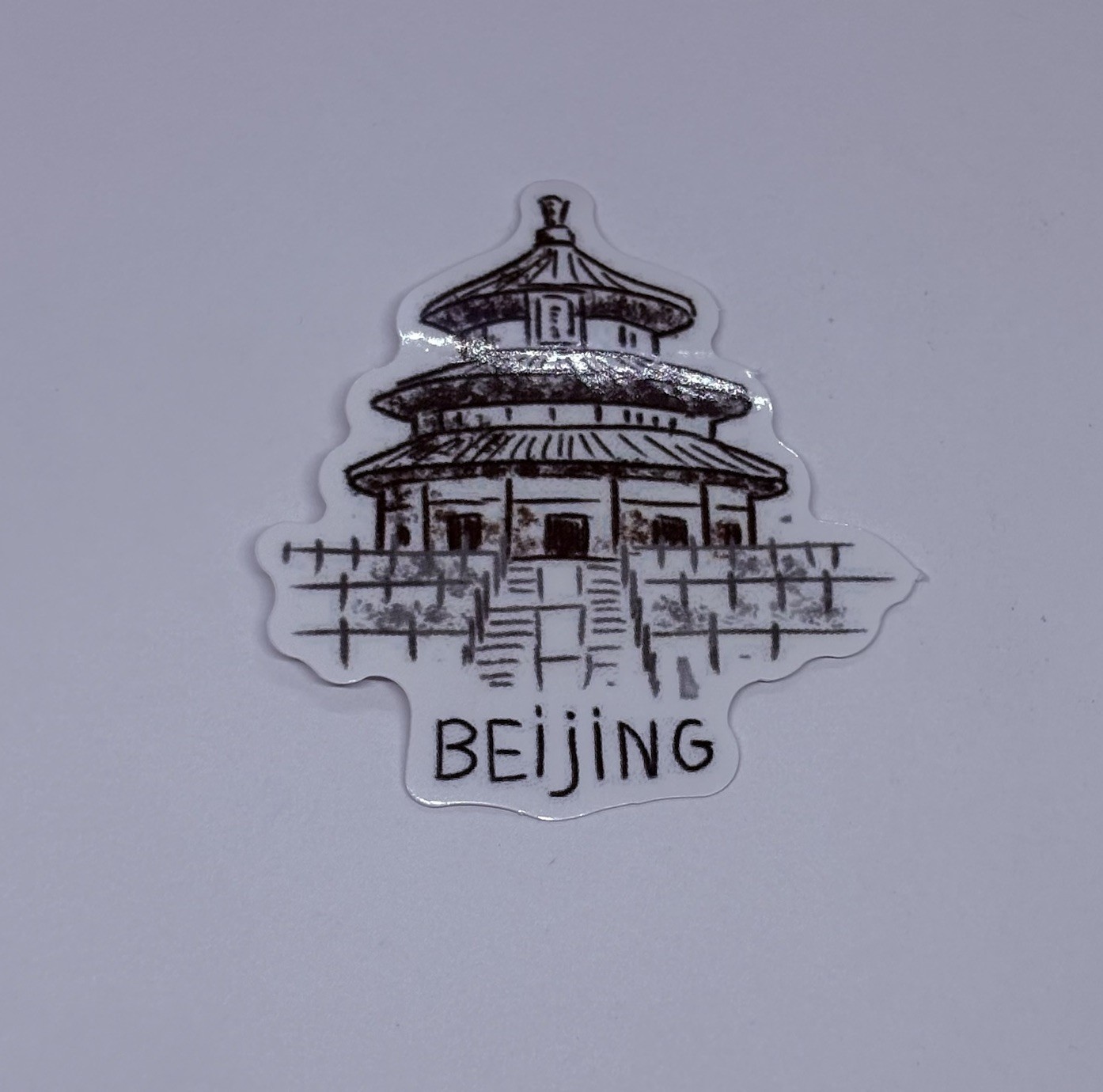 Temple Of Heaven Sticker Beijing Travel Art Decal Vinyl Country Souvenir Tc9