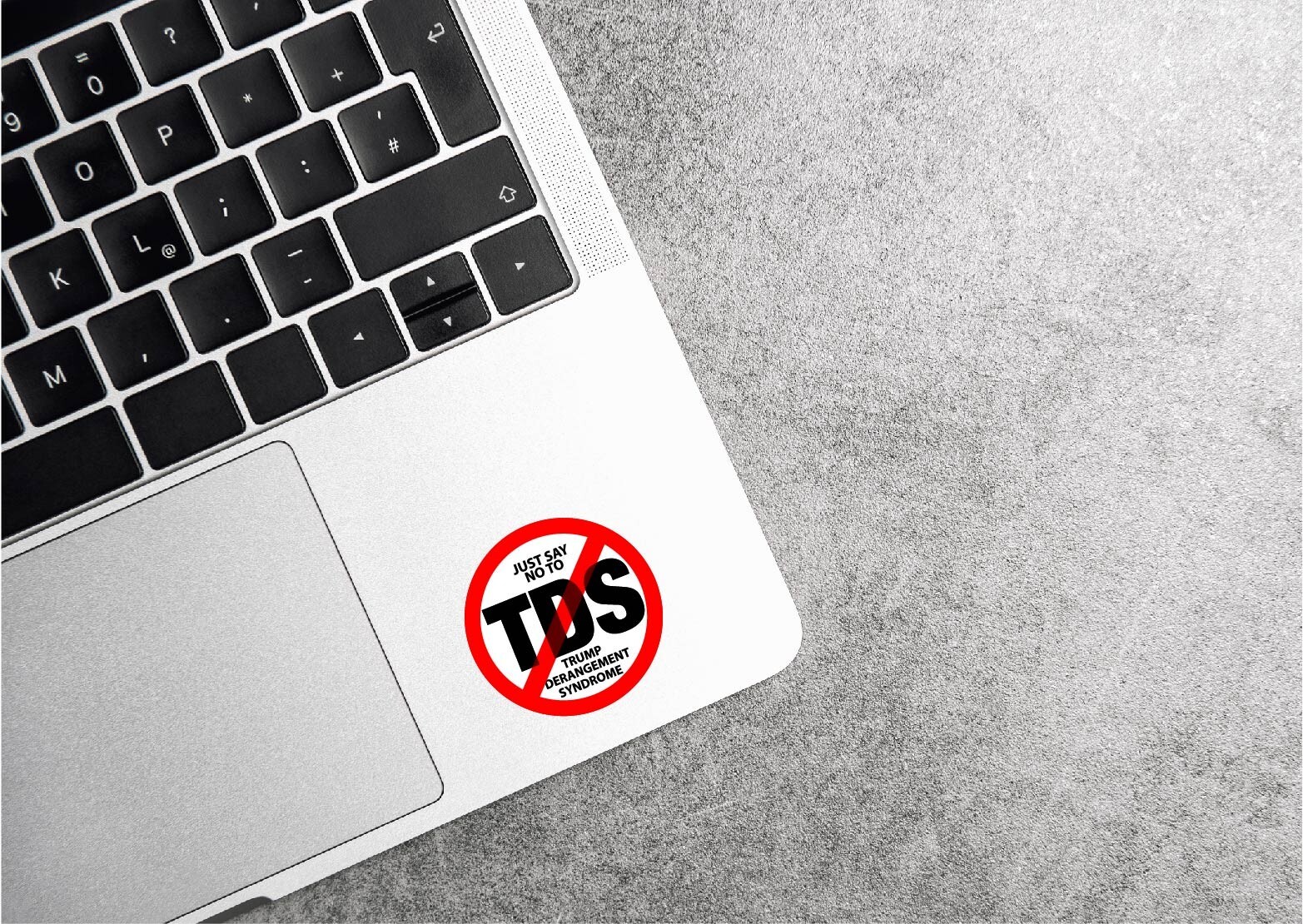 Say No to TDS Decal Sticker Trump Derangement Syndrome Anti MAGA Pro Political