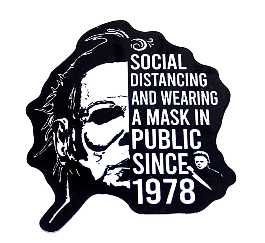 HALLOWEEN – Michael Myers Cut Sticker Decal Movie Horror Film The Boogeyman