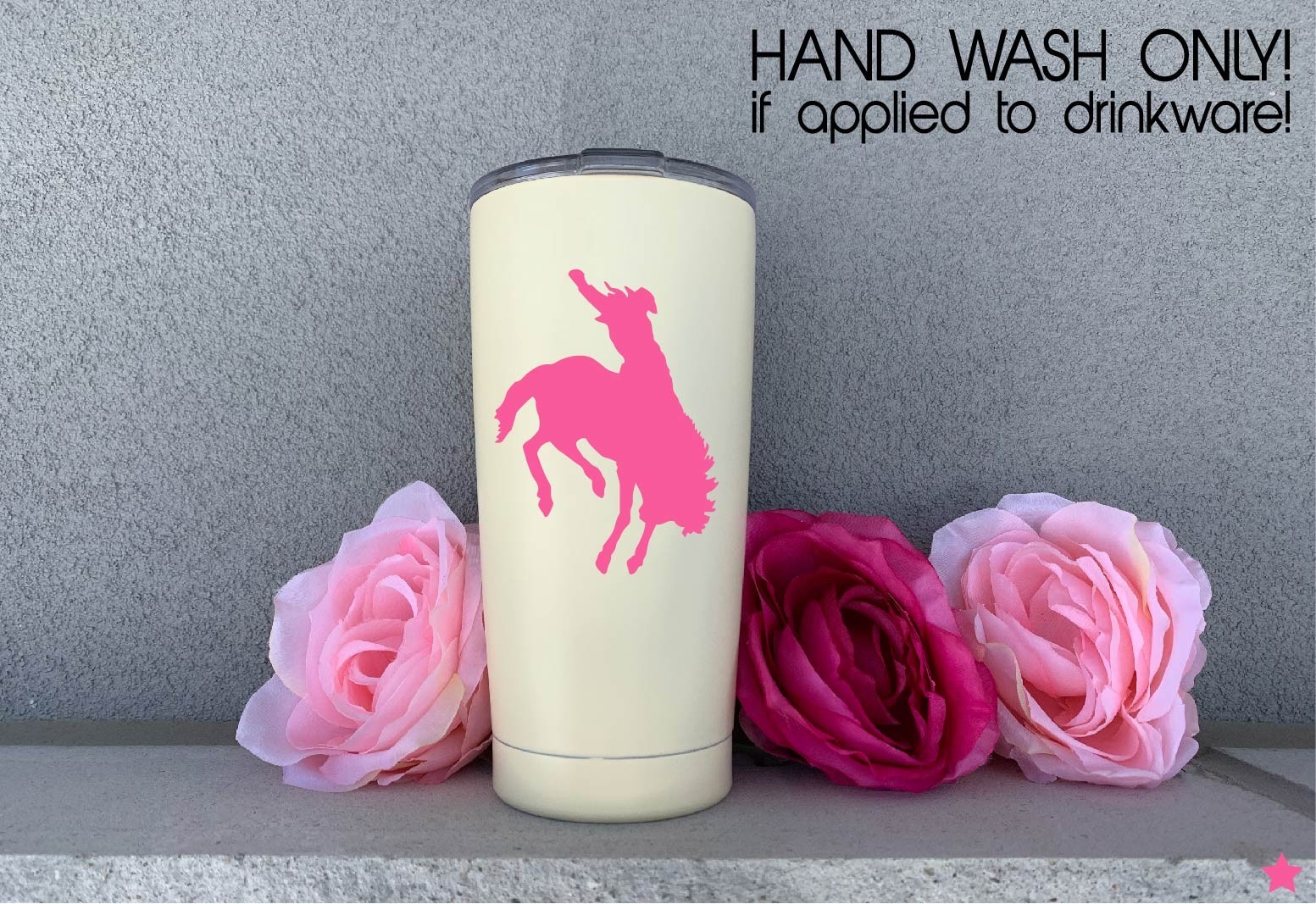 Rodeo Decal Horse Cowboy Bucking Bronco Riding Sticker Western Life Ranch Farm