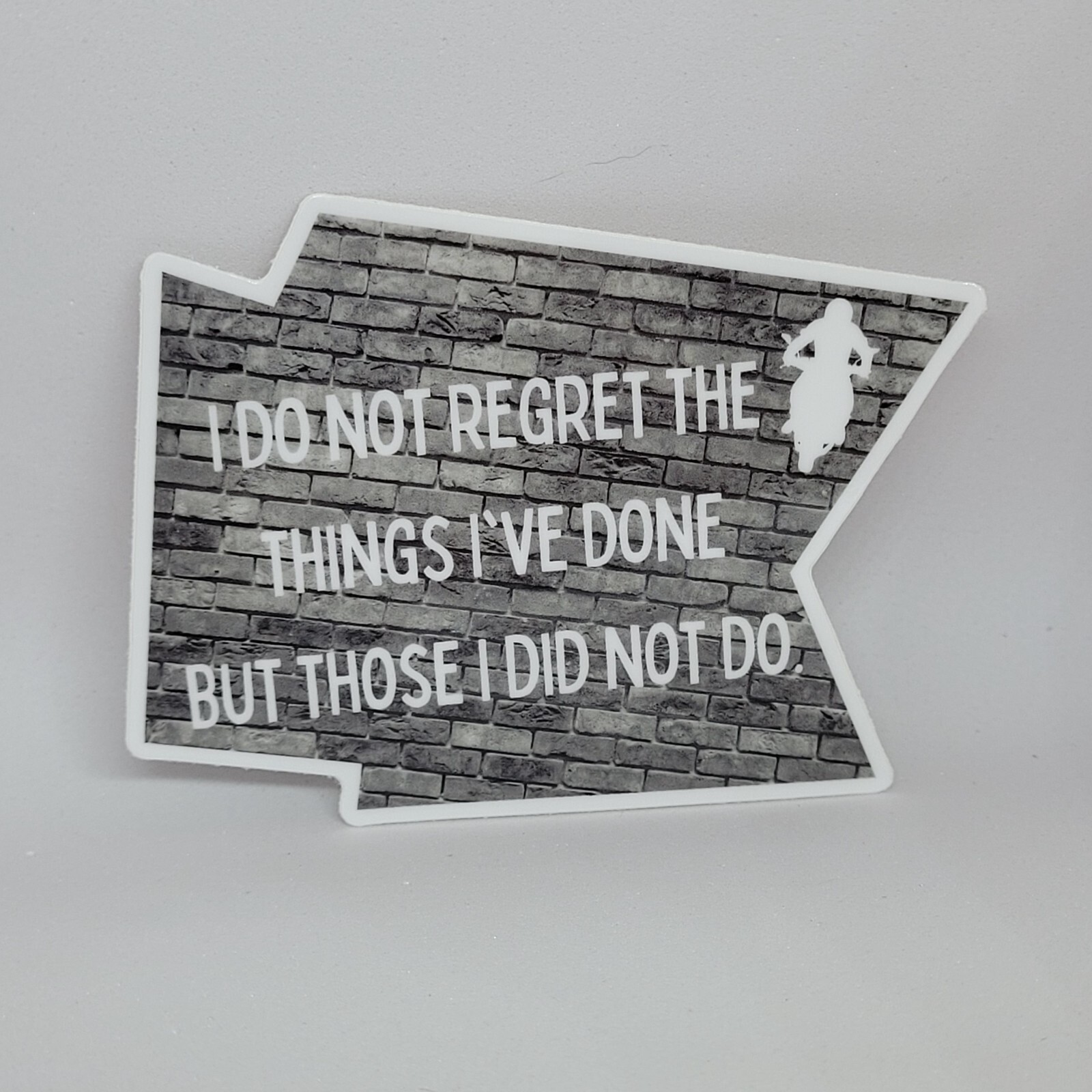 Empire Records Quote Sticker Movie Quotes Regret Lucas Cult Classic Nineties