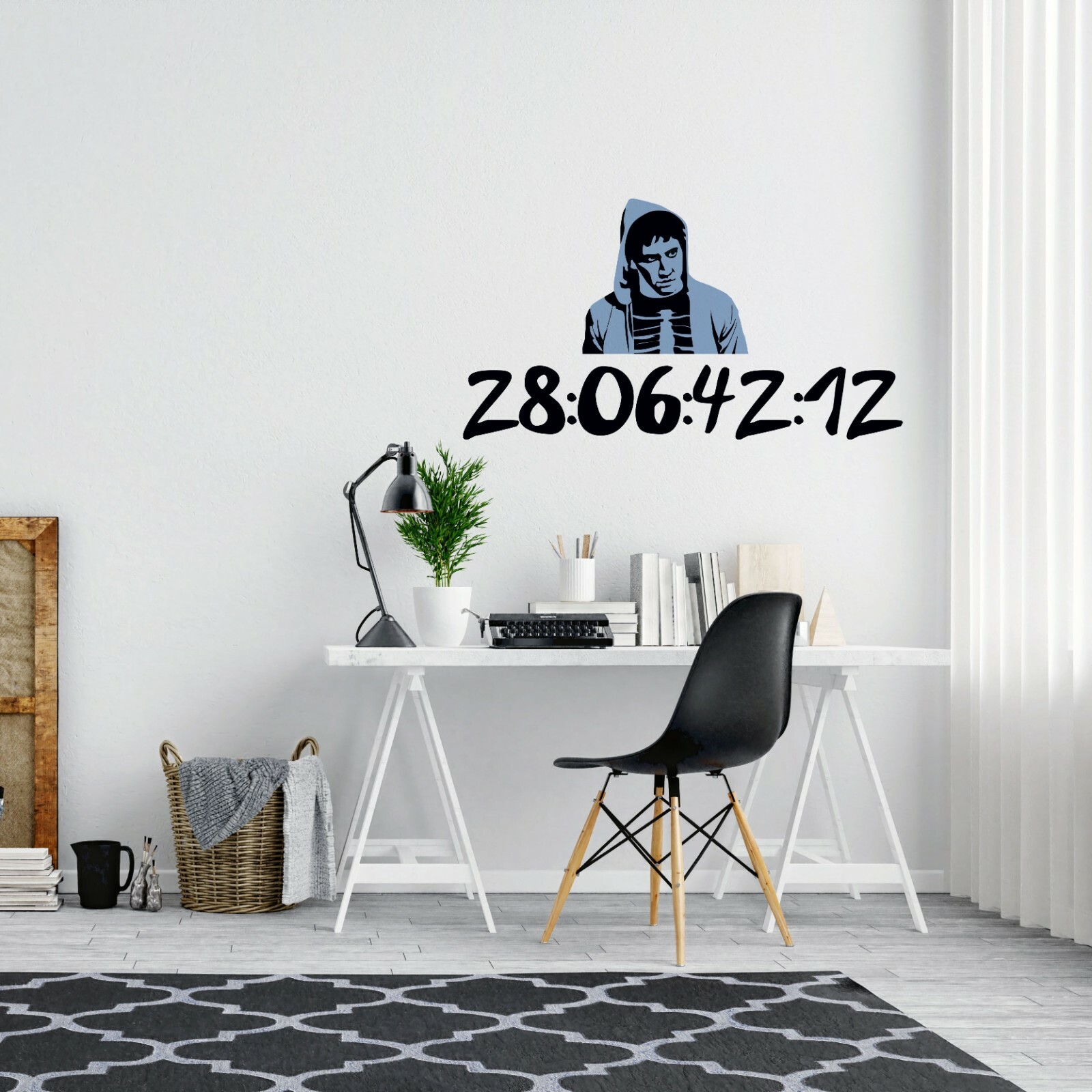 Removable Donnie Darko Sci-Fi Thriller Movie Vinyl Home Living Room Wall Decal