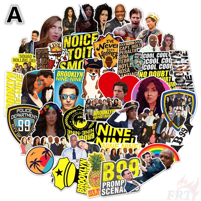100/50 Brooklyn Nine-Nine – Classical TV Shows Sticker Packs