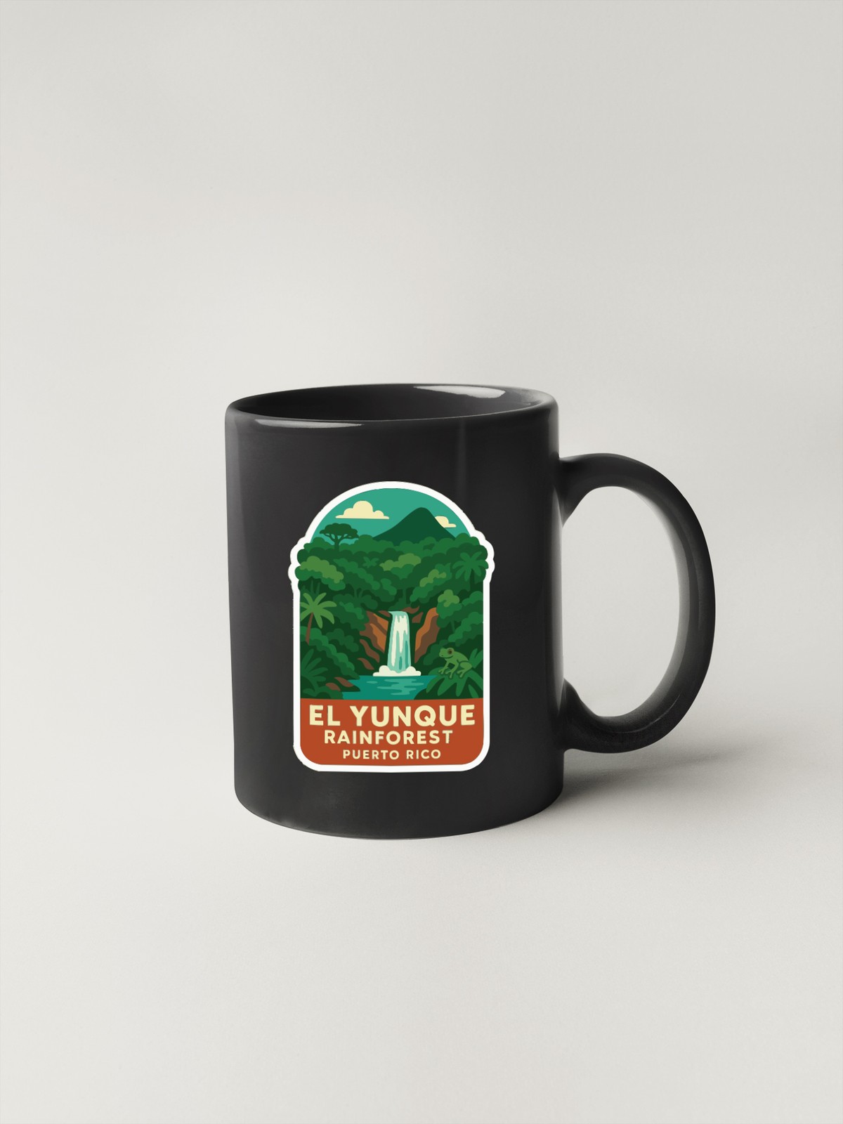 El Yunque Rainforest Puerto Rico Sticker Decal Vinyl Die-Cut Symbolic Landmark