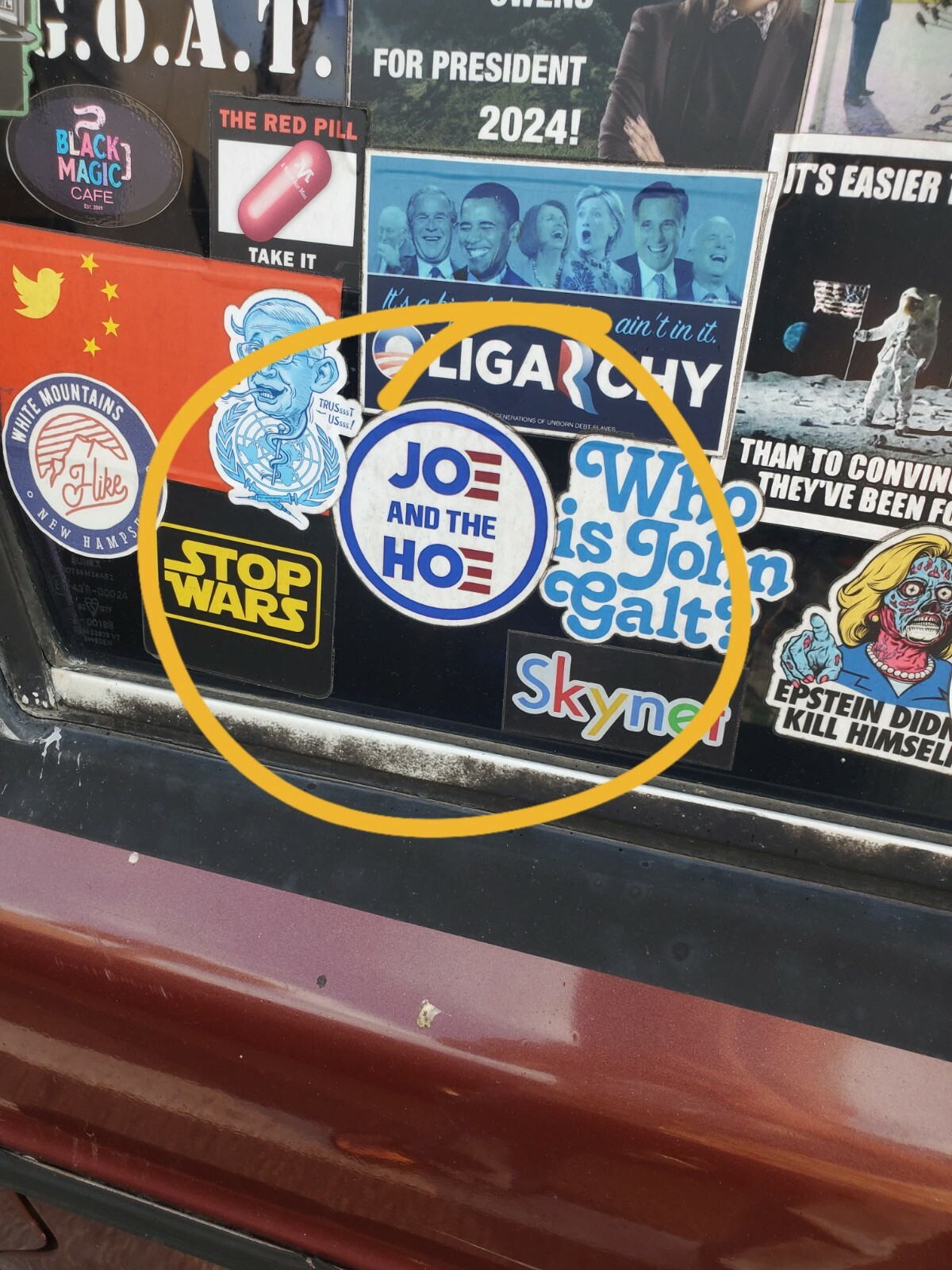 LET'S GO BRANDON #FJB STICKERS 3 PACK LOT VARIETY PACK 😄 TRUMP 2024