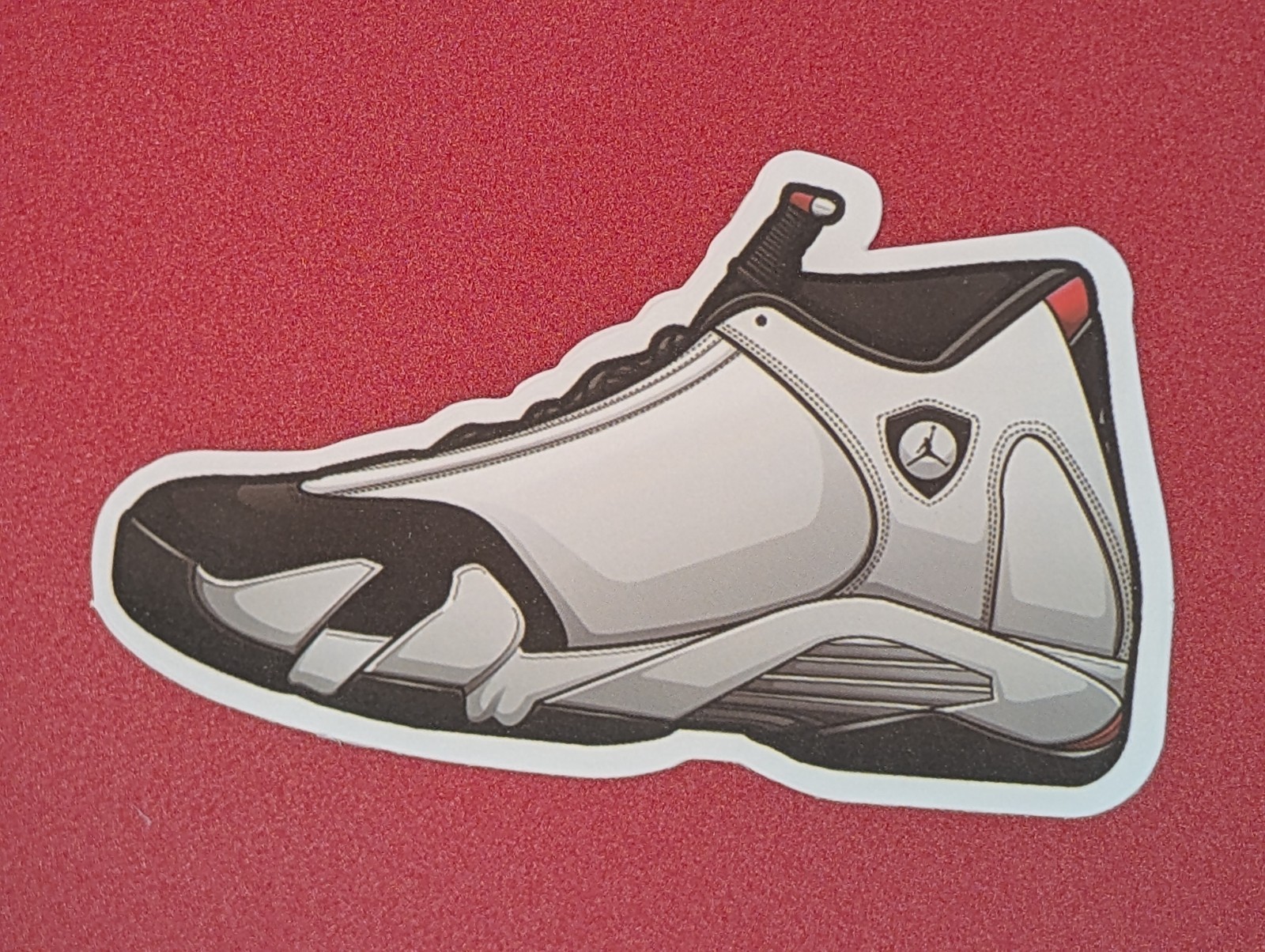 Michael Air Jordan Nike Jumpman Sneakers Tenis Shoes Sticker Decal Bulls ~2 inch