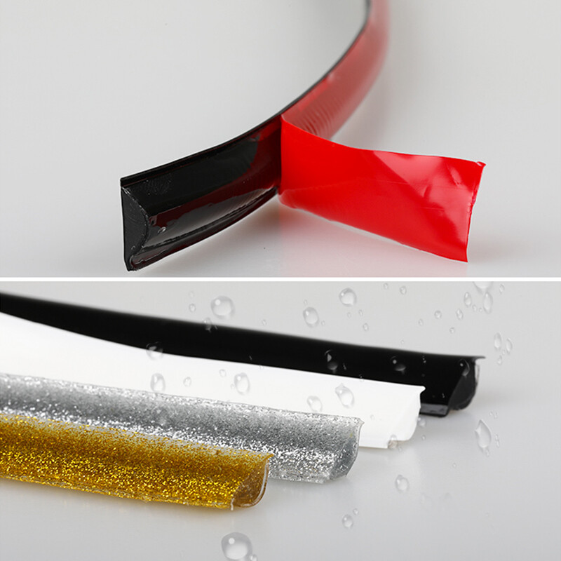 5m Self Adhesive Tile Seam Gap Tape Edging Trim Strip Wall Mould Ceiling Decor