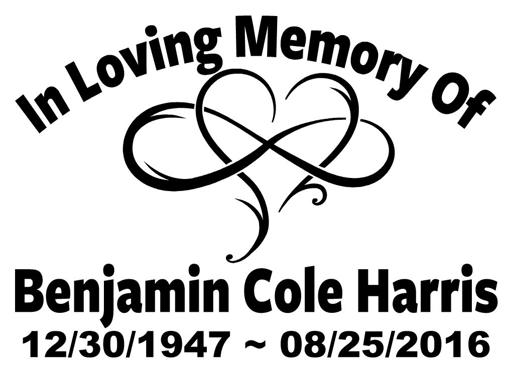 In Loving Memory Decal Infinity Heart Forever Loved Car Window Vinyl Sticker