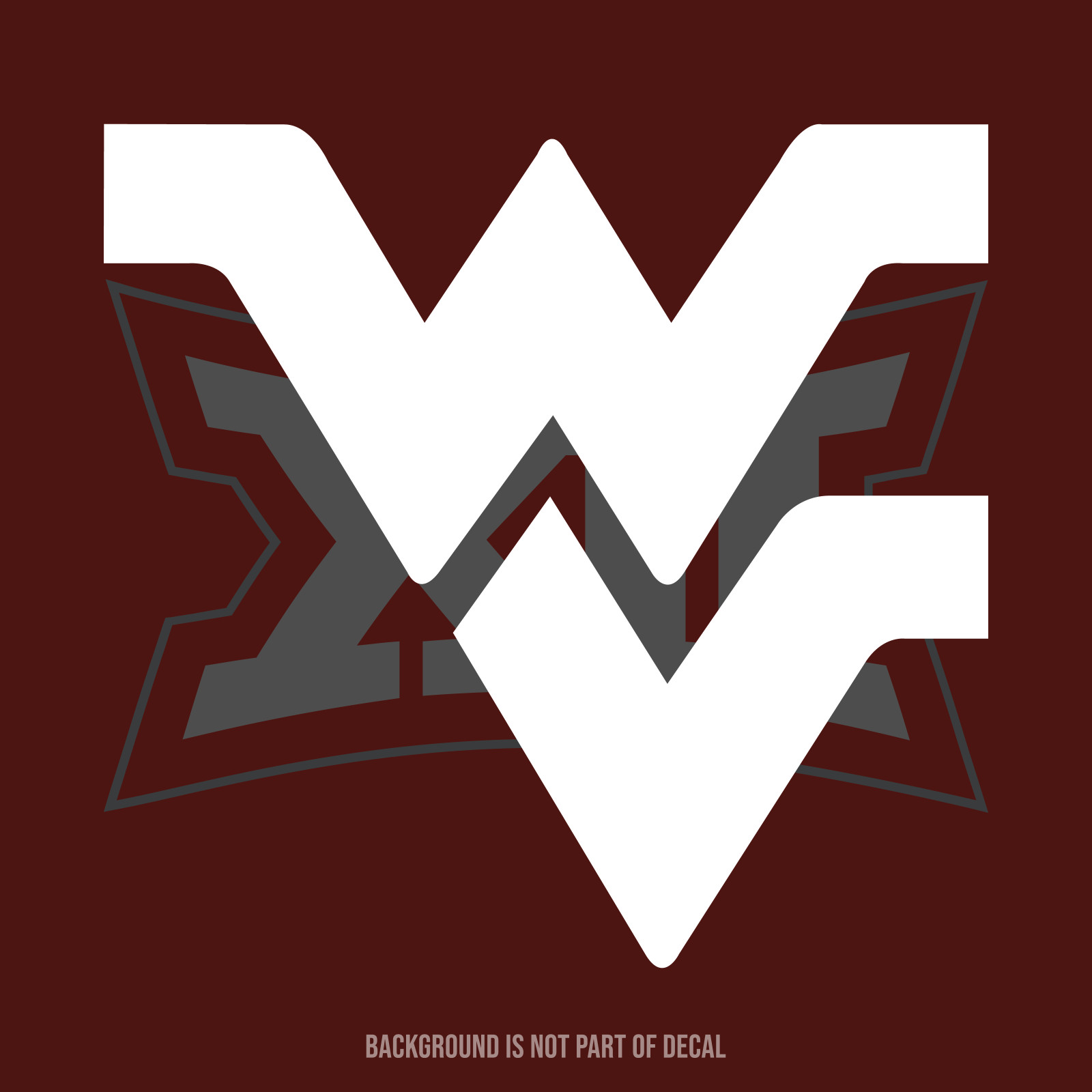 West Virginia Mountaineers Vinyl Decal Sticker