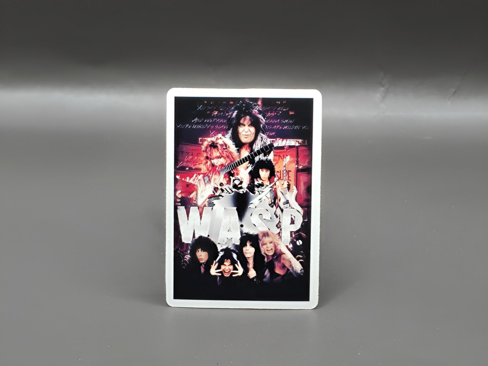 W.A.S.P. Band Inspired Stickers 80's Glam Rock Heavy Metal Vinyl Decals Car