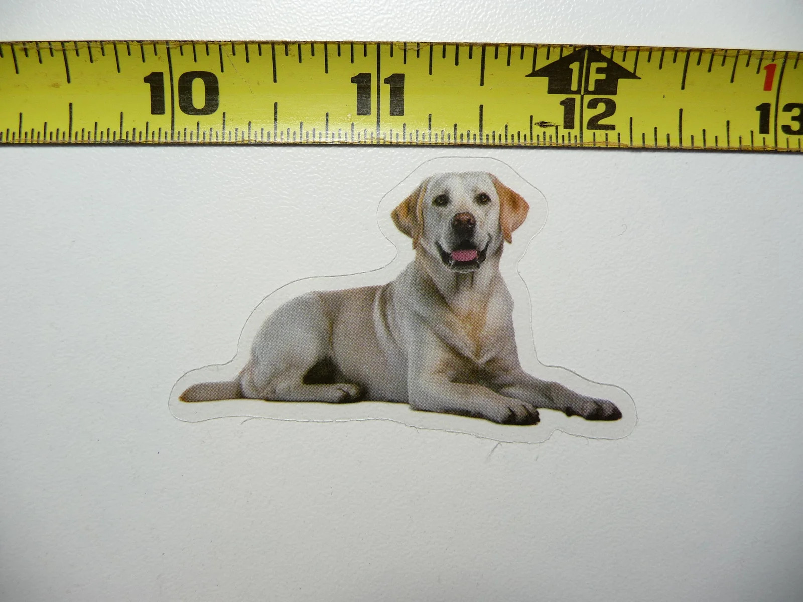 YELLOW LAB LABRADOR RETRIEVER DOG SMALL STICKER DECAL PET COLORFUL BEST FRIEND