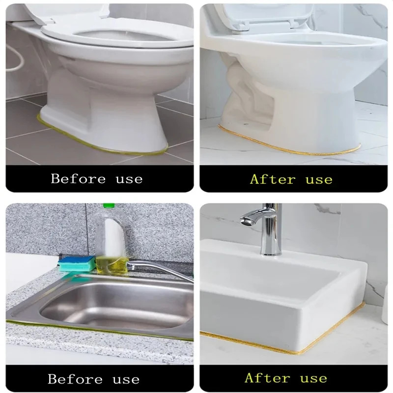 Self-Adhesive Ceramic Tile Gap Tape Kitchen Bathroom Waterproof Beautiful Seam T