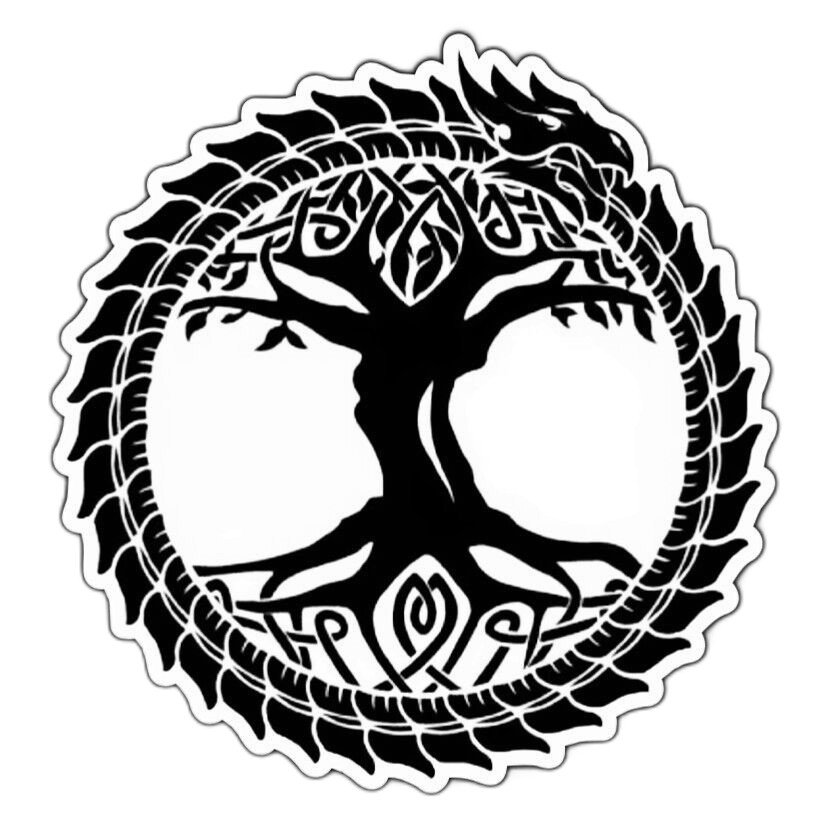 Tree Of Life Celtic Sticker Decal