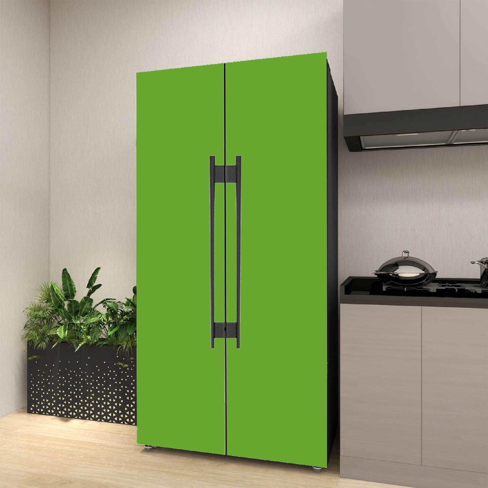 Fridge Wrap Self Adhesive Vinyl Decal Refrigerator