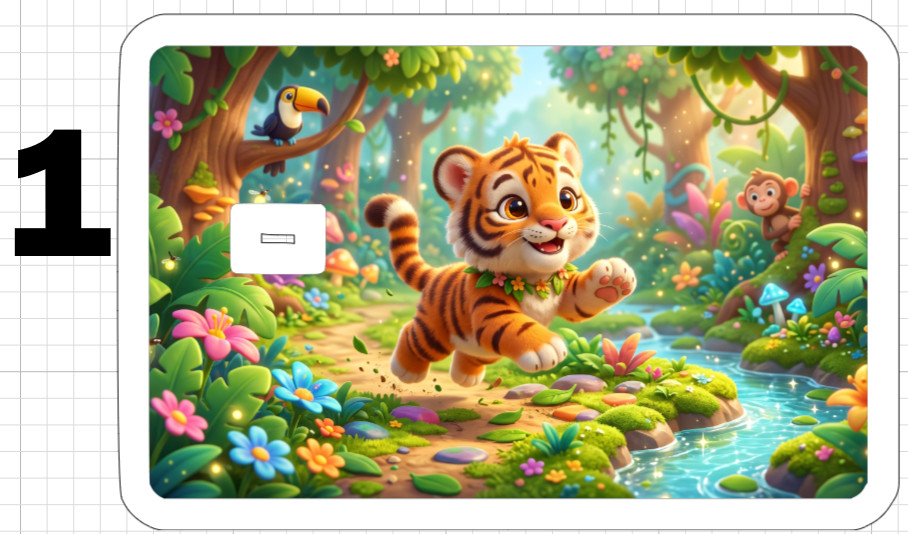 Baby Tiger Credit Debit ATM Gift Card Skin Sticker Big Large Cat Jungle Amazon