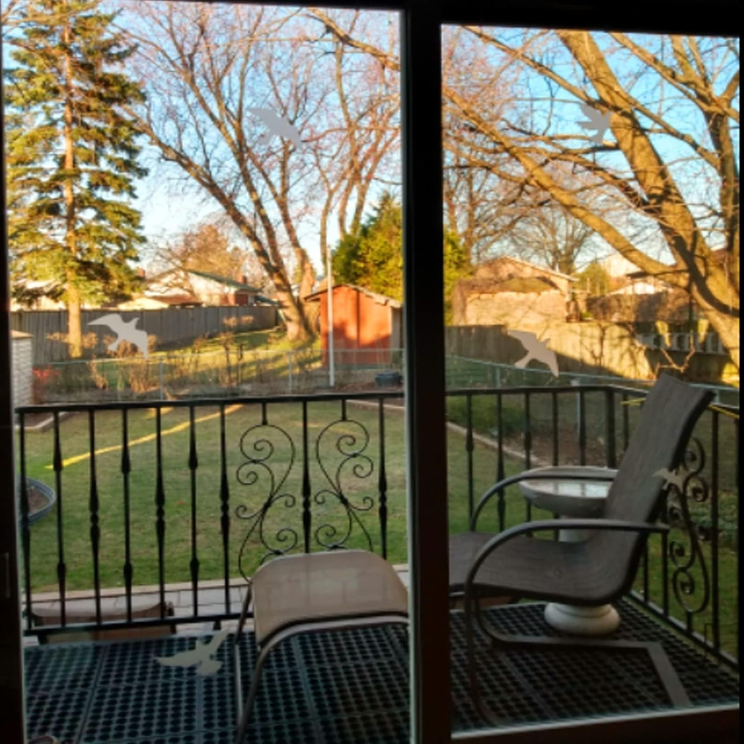 Easy Install Reflective Bird Window Stickers – Protect Your Feathered Friends