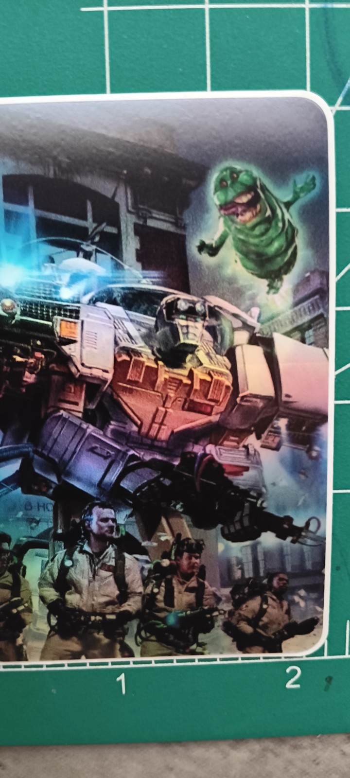 TRANSFORMERS X GHOSTBUSTERS CROSSOVER X HOLOGRAPHIC VYNIL STICKER