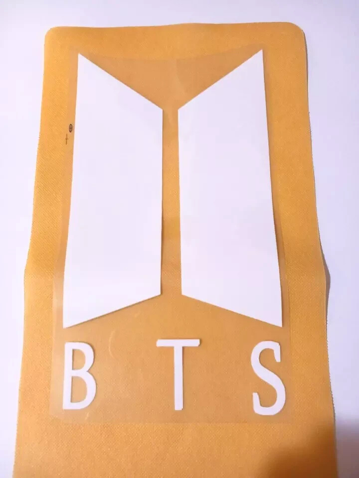 K-pop BTS Sublimations Stickers easy to Iron On T-shirt (3 Pack)