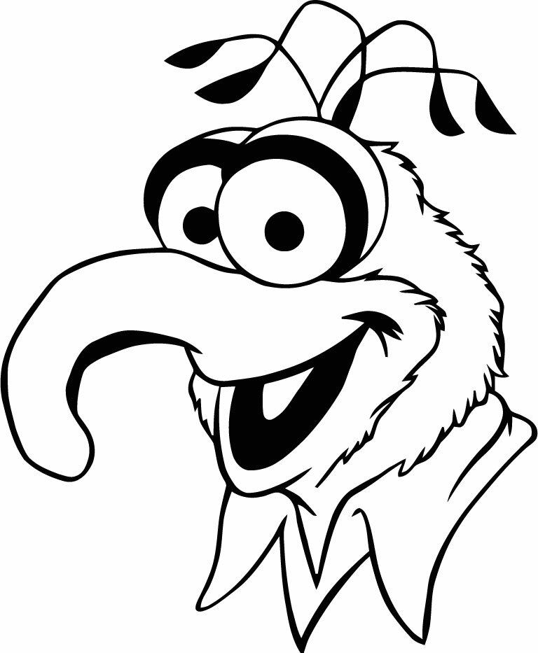 GONZO Muppets VINYL DECAL Car Sticker Funny Window puppet fun movie