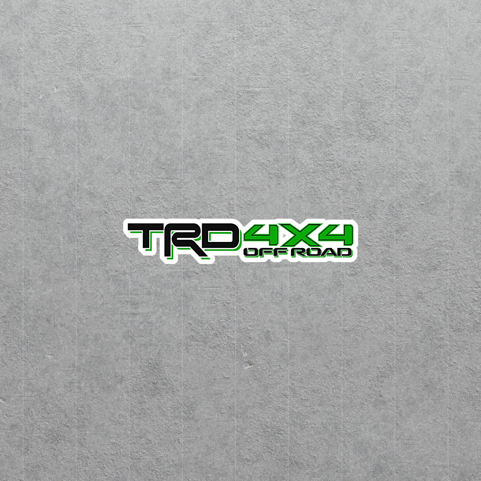 TRD 4X4 Off Road Racing Developement Tacome Tundra Truck Decal Sticker #9167
