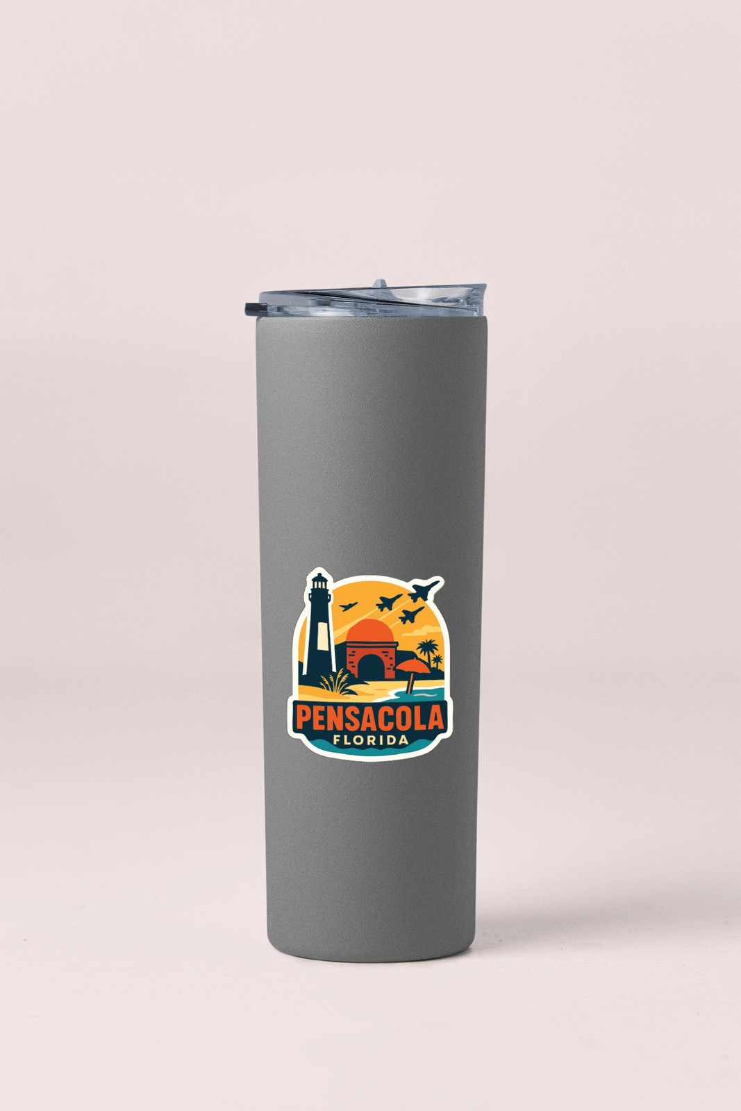 Pensacola Sticker Decal Vinyl Die-Cut City Skyline Landmark Design
