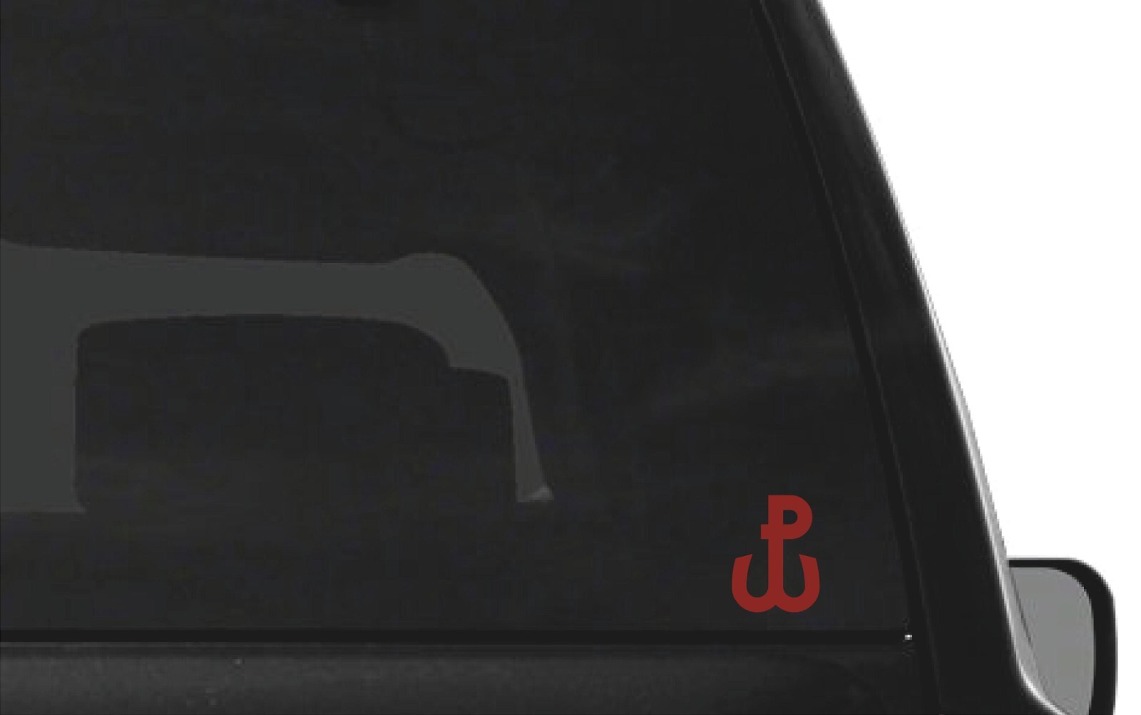 Polish Anchor Symbol Vinyl Decal Laptop Car Kotwica Walczaca Window Sticker