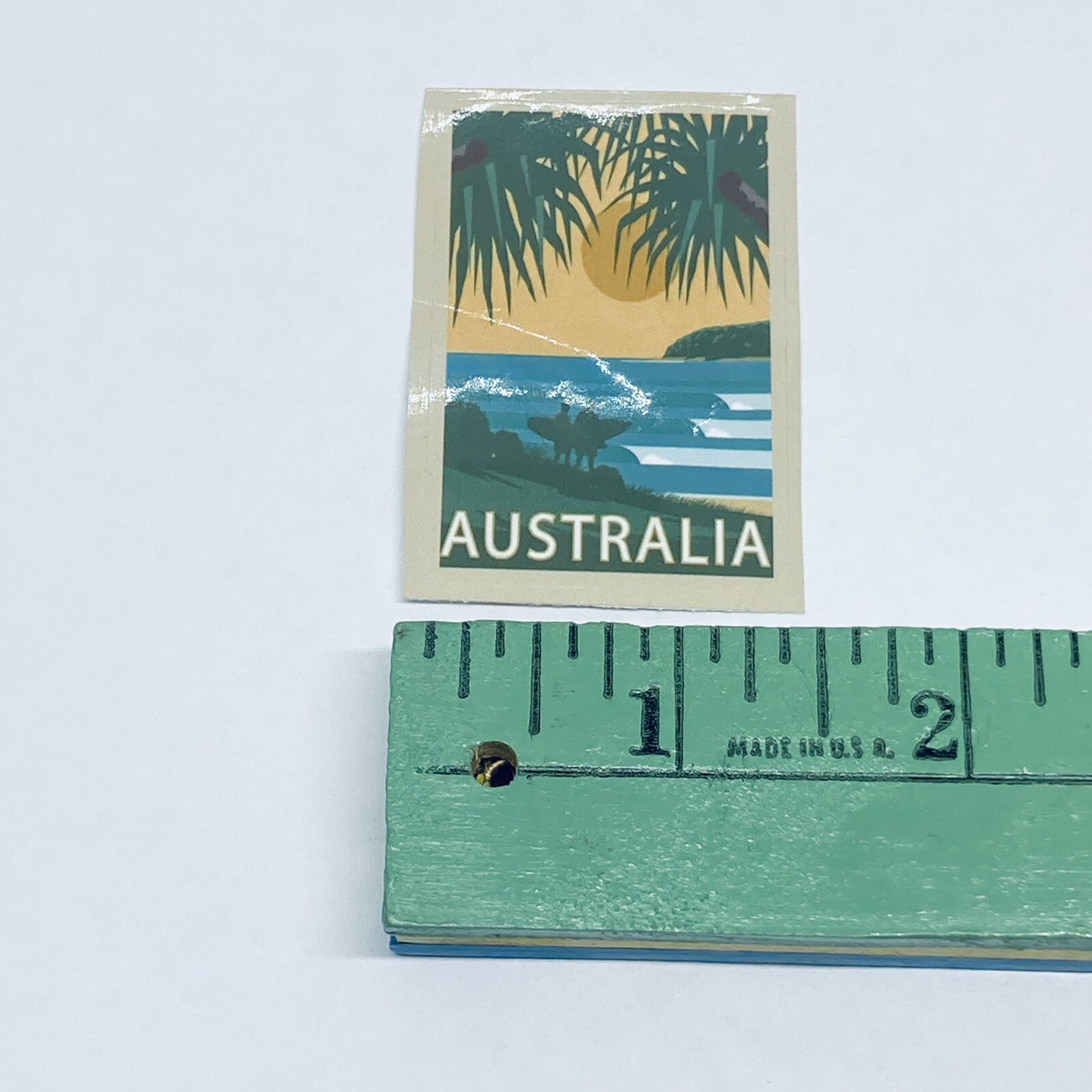 Australia Sticker Beach Surf Sunset Travel Art Decal Vinyl Country Souvenir Tc6
