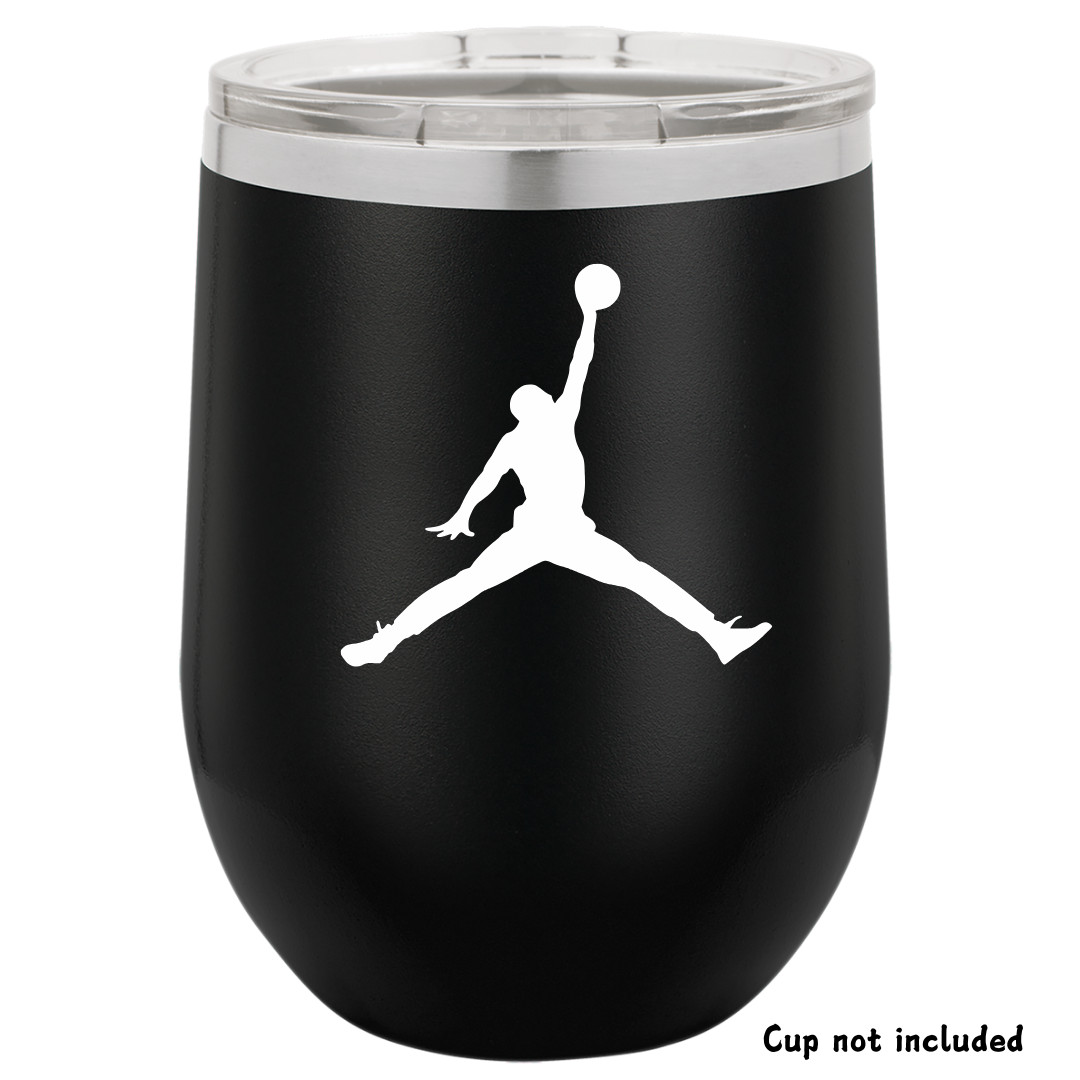 2pk Air Jordan Jumpman Vinyl Decals Stickers Basketball Jordan Nike Multi Colors