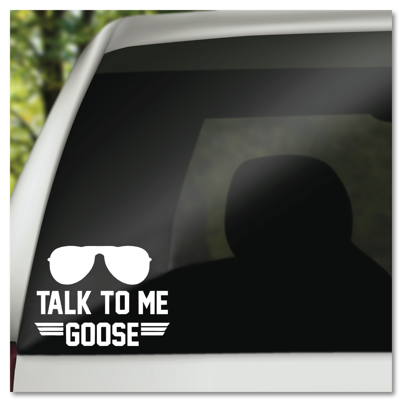 6" Top Gun Talk To Me Goose Movie Vinyl Decal Sticker