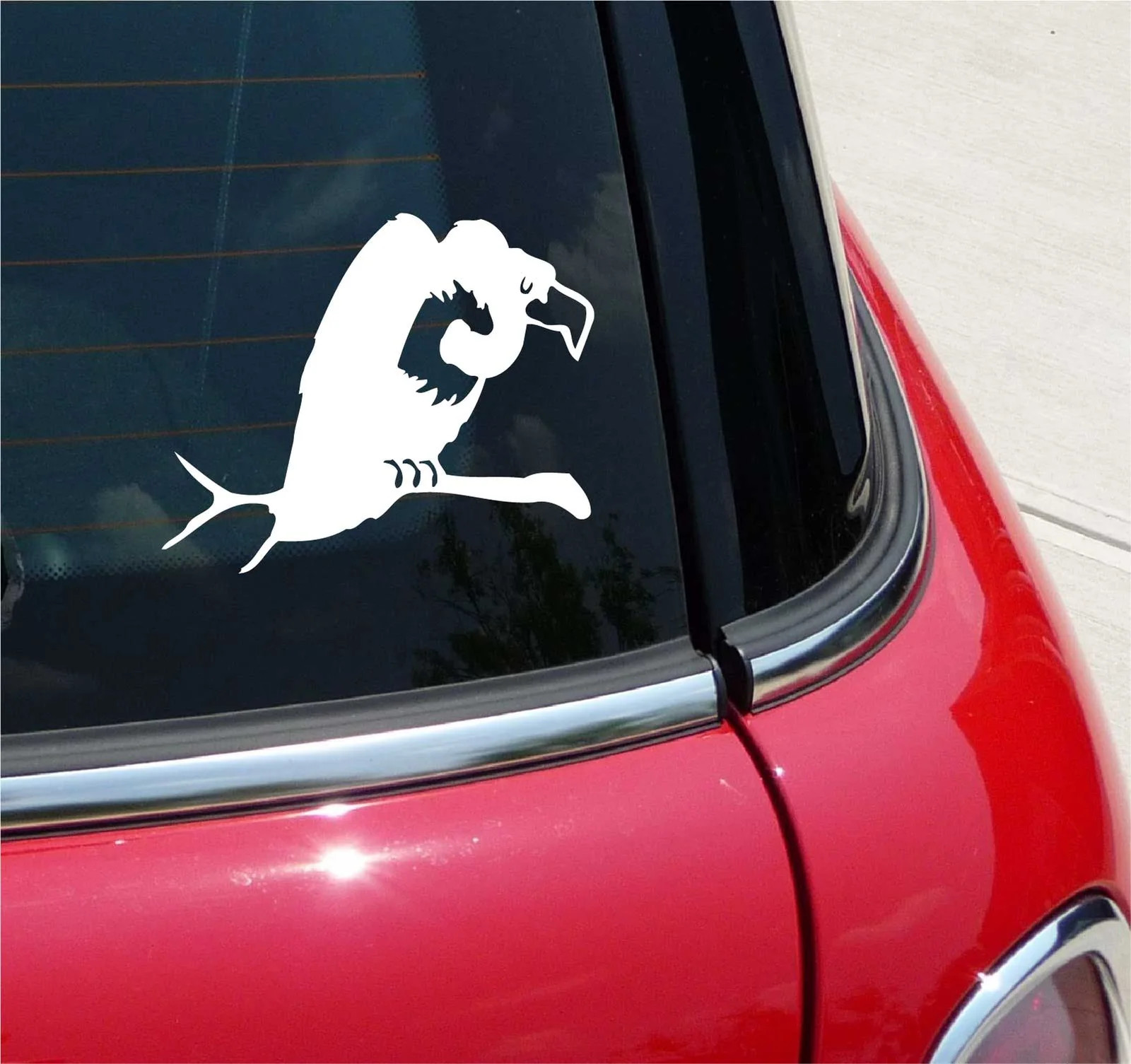 VULTURE SCAVENGER BIRD BIRDS GRAPHIC DECAL STICKER ART CAR WALL DECOR