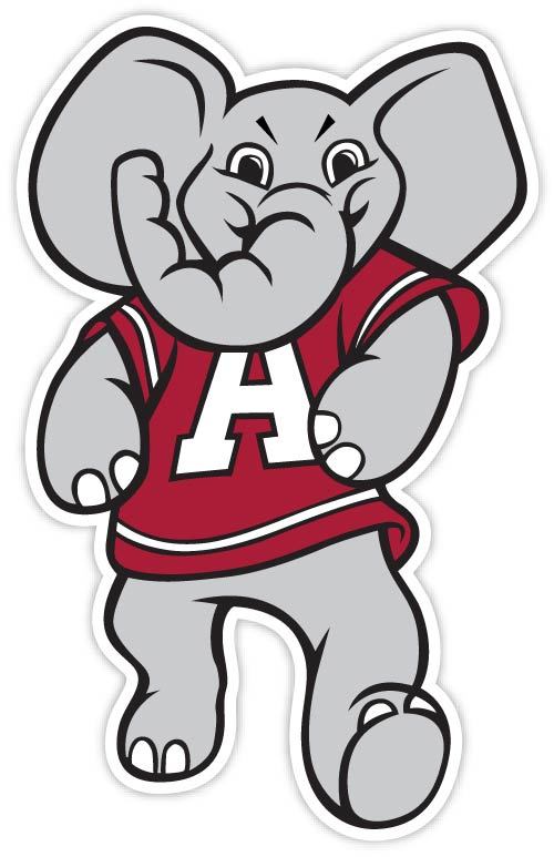 Alabama Crimson Tide Vinyl Sticker Decal *SIZES* Cornhole Truck Wall Bumper