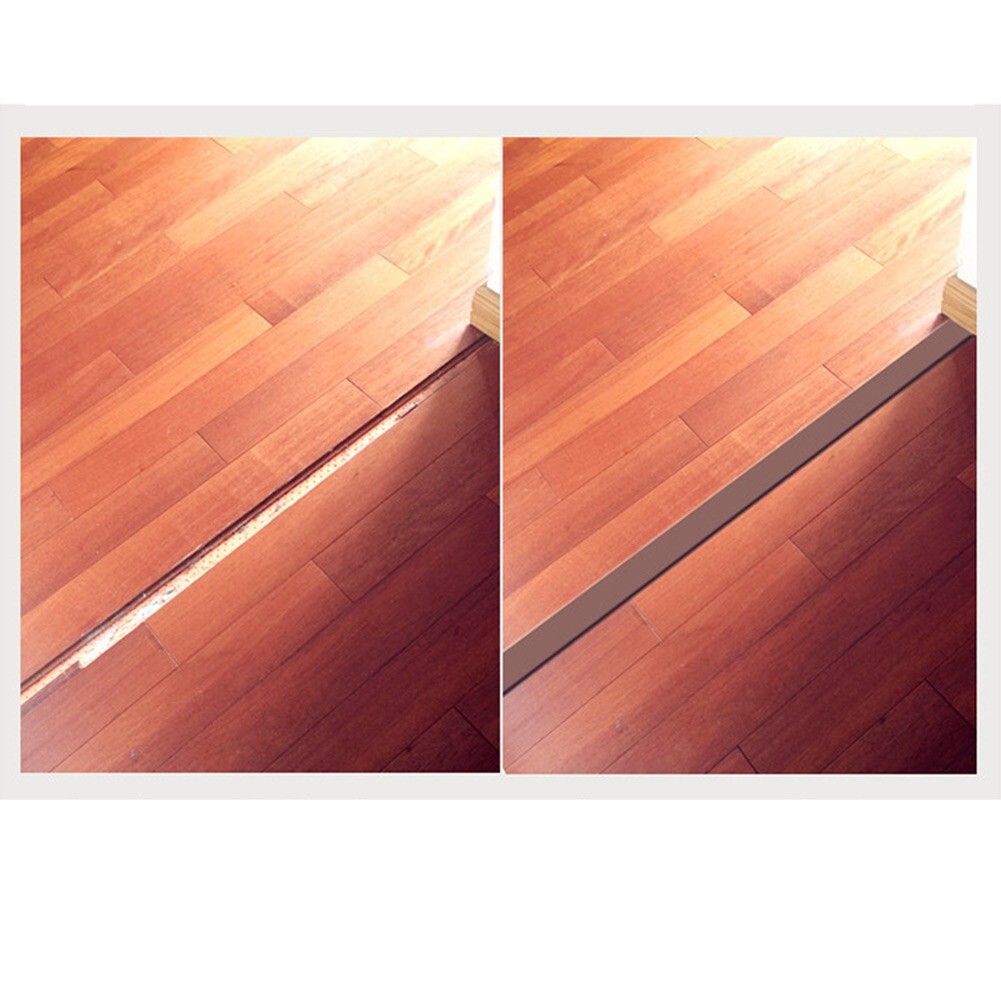 PVC Flat Floor Transition Strip Laminate Floor Edging Strips Door Divider Strips