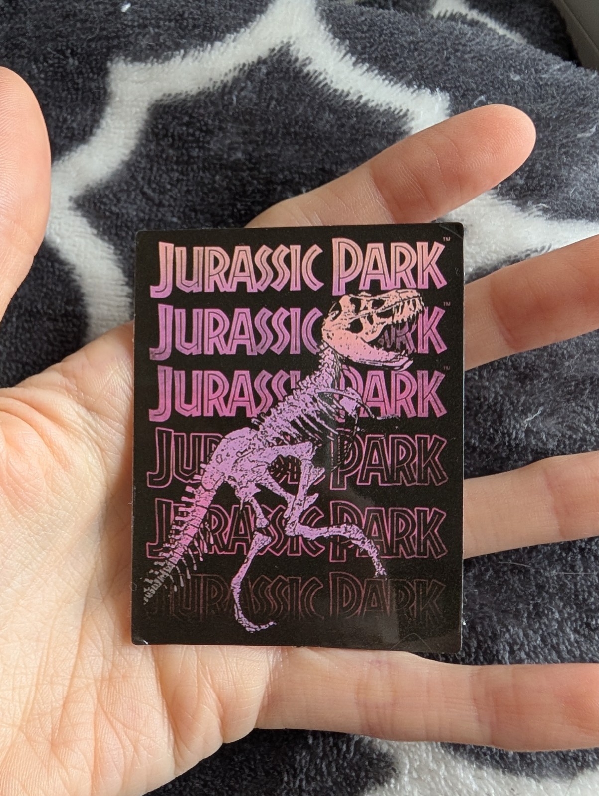 Jurassic Park Dinosaur Sticker Vinyl Decal | T-Rex Movie Film Fan Art