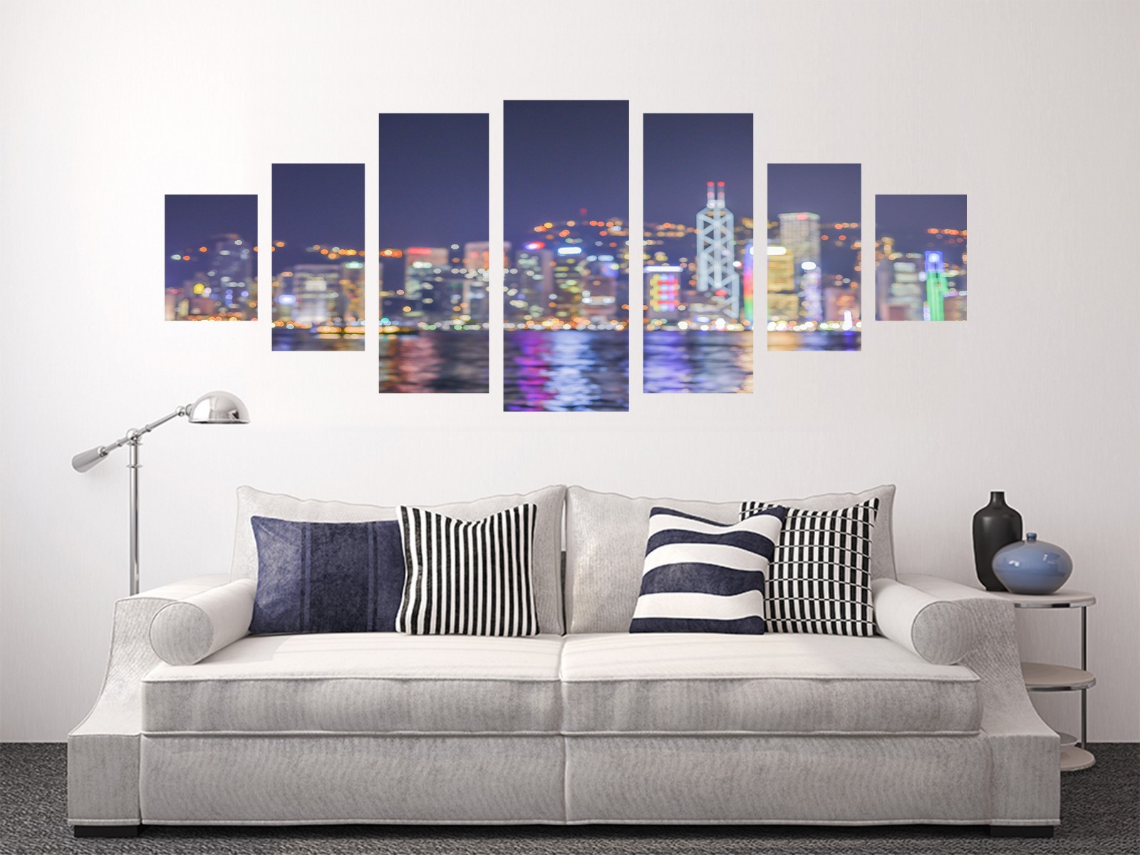 3D Night View City 66 Unframed Print Wall Paper Decal Wall Deco Indoor AJ Wall