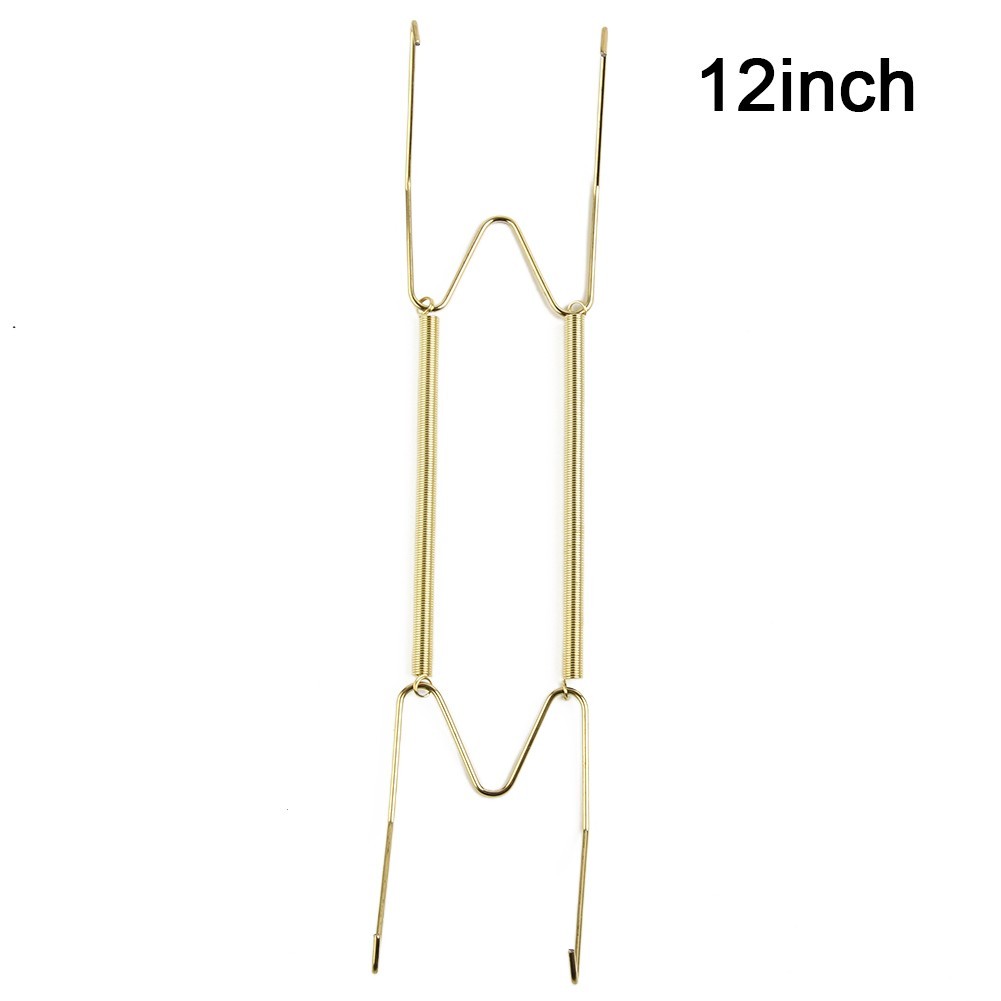 Dish Holder Gold Holding Plates Hook Plate 8/10/12/14/16inch Adjustable