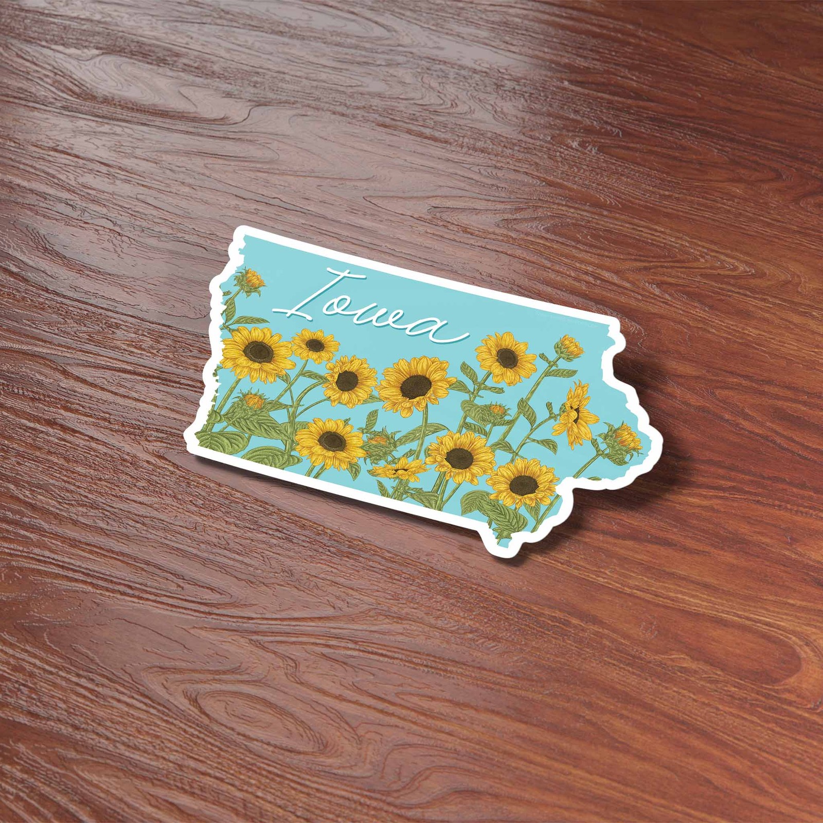 Iowa Sunflower Sticker