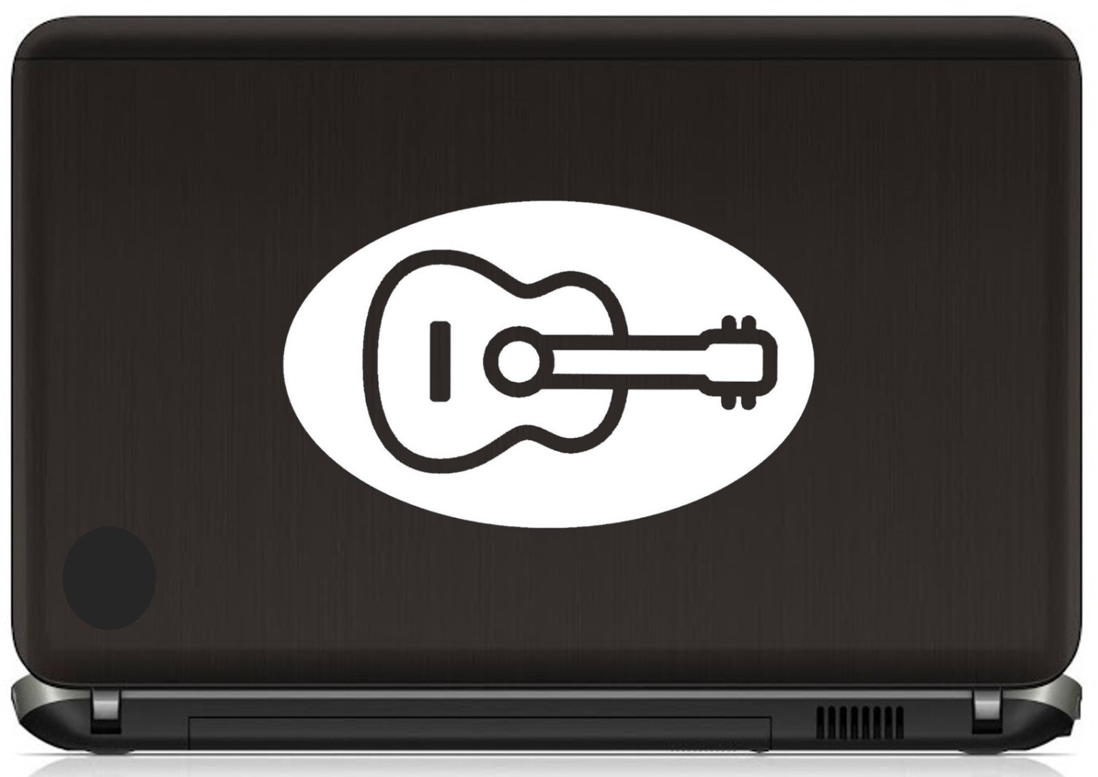 Guitar Oval Decal Sticker Acoustic Electric Amplifier Cord Strap Strings M1095