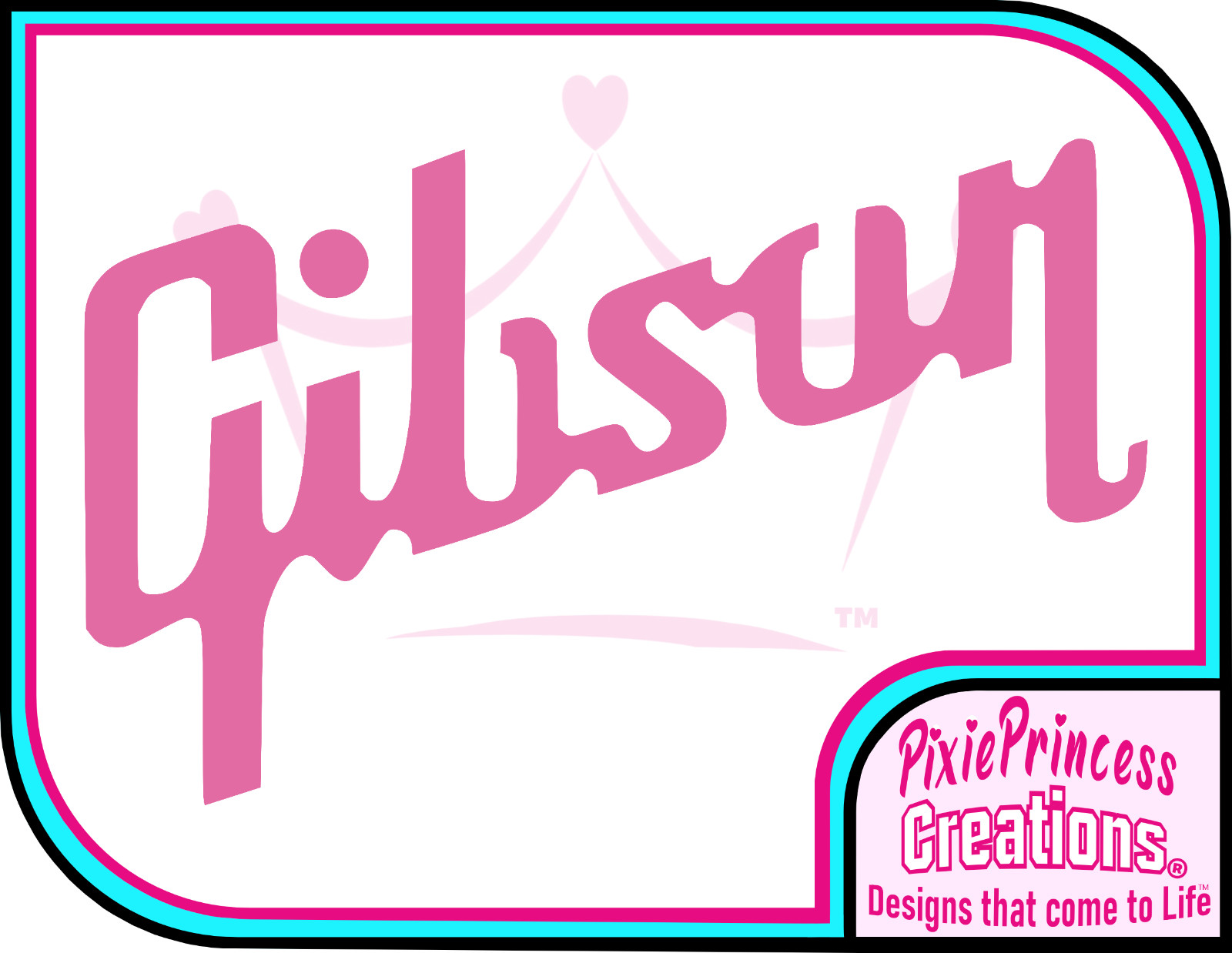 Gibson Guitar Bass Logo A Vinyl Sticker Room Poster Display Wall Window Music