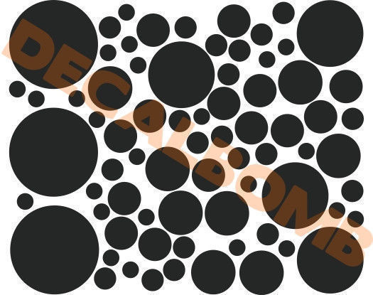 POLKA DOT Wall Decals / stickers – 20 – 8" polka dots