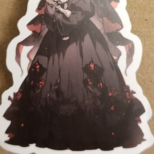 Halloween Sticker Girl Witch Vampire Gothic Cross Nun Chibi Skull Anime Manga